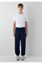 Knitted trousers night navy blue - 3