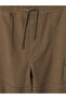 Özmarka New Season Brown Regular Fit Men's Cargo Pants - 7