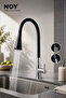 Kitchen Faucet Compatible Black Swivel Head - 6