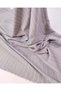 Gray White Transverse Striped Jacquard Interlock Fabric for Cardigans & Sweaters 140X225Cm - 6