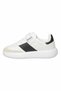 Children's White Sports Shoes Velcro Casual Sneaker School Shoes - 3