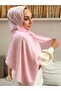 Pink Pattern Jacquard Shawl