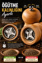 Set of 2 Ambu Body Salt and Pepper Mill 16 cm Adjustable Spice Grinder Kitchen Salt Mill - 3