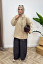 Molly Nelly Women's Gingham Plaid Wide Leg Pants - 3