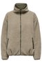Onlsif Women's Teddy Reversible Jacket Plush Casual Comfortable - 3
