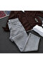 Men's Corduroy Shirt + Baggy Jeans 2-Piece Combination - 3