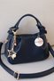 Women's Cross Shoulder Bag with Star Accessories, Drawstring Daily Handbag En22 Size13