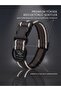 Air Mesh Breathable Soft Dog Collar - Adjustable with Reflective Clip Khaki - 2