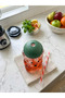 500ml Teddy Bear Shaped Cute Glass Cup with Straw Teddy Bear Shaped Cup 1 Piece - 2