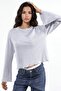 Textured Long Sleeve Top