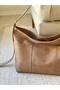 Adjustable Perforated Strap Shoulder and Crossbody Women's Bag with Front Pocket En42 Size28 - 4