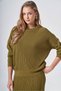 702 Knitted Skirt Suit Lime - 3