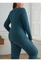 100% Cotton Organic Winter Women's 2-Piece Pajama Set - 2