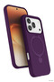 Ilkestor Honor 600 Regal Magsafe Cover with Stand - (195815) Deep Purple