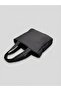 Women's Black Puffer Lightweight Fabric Shoulder Bag - 5