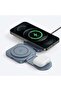 3-in-1 Magnetic Fast Wireless Charging Stand for Phones, Smartwatches, and Earbuds