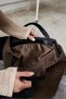 Selke Women's Nude Rome Color Knitted Detail Bag - 3