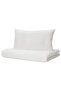 Len Baby Bedding Set, White-Gray, 110X125/35X55 cm