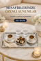 Premium Stainless Steel Presentation Tray 33X18 cm – Stylish Rectangular Tea and Coffee Serving Tray - 2