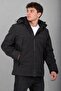 Segmented Softsheel Winter Coat with Fur Inside Kmd 889_50523-1 - 3