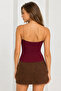 Contrast Striped Knitwear Athlete Bodysuit - 3