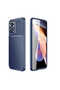 Xiaomi Redmi Note 11 Pro 5g Case Carbon Look Silicone with Camera Protection Ultimate Protection Axaktif - 3