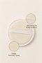 Round Handheld Pumpkin Scrubber with Band, Exfoliating Bath and Shower Pumpkin Loofah - 2