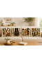 Forest Animals 3D Embroidery-Looking Digital Printed Cushion Cover 43X43Cm– (Double Sided) - 2