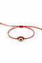Eye of the Devil Enamel Red String Bracelet - 2
