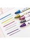 Kawaii 5 Colors Double-Ended Metallic Glitter Marker Pen Set Dot Tip Fine Tip Drawing Pen - 4