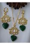 Jewelry set - gold color - - 4