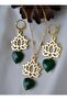 Jewelry set - gold color - - 3