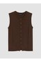 Crew Neck Women's Knitwear Vest (W6) - 2
