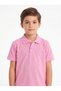 Children's School T-Shirt 100% Cotton Short Sleeve Polo Collar Lakos Girls Boys - 2