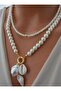 Necklace - Gold Color -