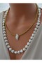 Necklace - Gold Color - - 3