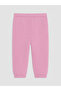 Pink Floral Embroidered Baby Girl Tracksuit Set 3 Yarn Threaded Embroidery - 5