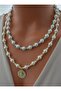 Necklace - Gold Color -