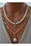 Necklace - Gold Color - - 3