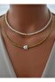Necklace - Gold Color - - 2
