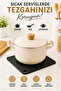 Set of 2 Black Silicone Trivets 16X16Cm Multi-Purpose Pot Pan Coaster Oven Tray Holder Jar - 2