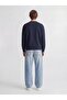 Jack Jones Clup Badge Relaxed Fit Crew Neck Men's Sweat 12300444 - 5