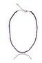 Black Pearl Natural Stone (Love) Necklace - Gray - 3