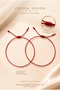 Red String Bracelet Set of 2 Adjustable Water Resistant Minimal Chance Wish Lover Friendship Bracelet - 4