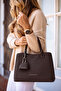 Women's Large Size Luxury Hand & Shoulder Bag Shopper with Mini Accessories - 2