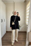 Women's Crew Neck Side Slit Tunic Modal Fabric - 4