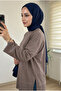 Women's Crew Neck Side Slit Tunic Modal Fabric - 3