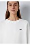 Embroidered Loose Fit Women's Sweatshirt - 4