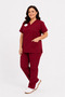 Comfy - Plus Size Bachelor'S-Master's Health Care Uniform Lycra Scrubs (Unisex) (Compliant with New Regulations) - 2