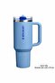 The Quencher Protour Flip Straw Tumbler Thermos with Straw 1,18L/40Oz Blue 10-21126-0133 - 4